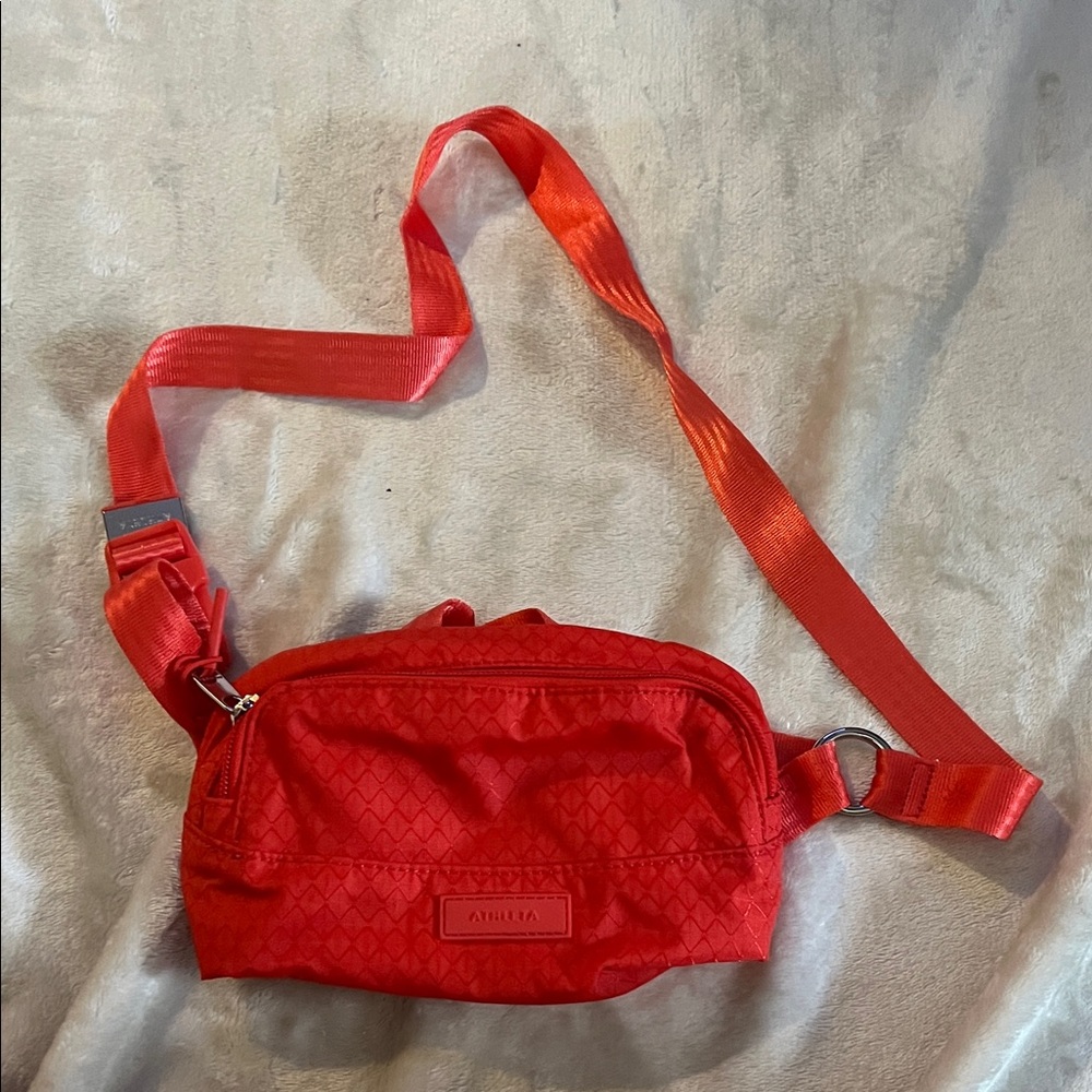Brand New Athleta Vibrant Red Belt Bag